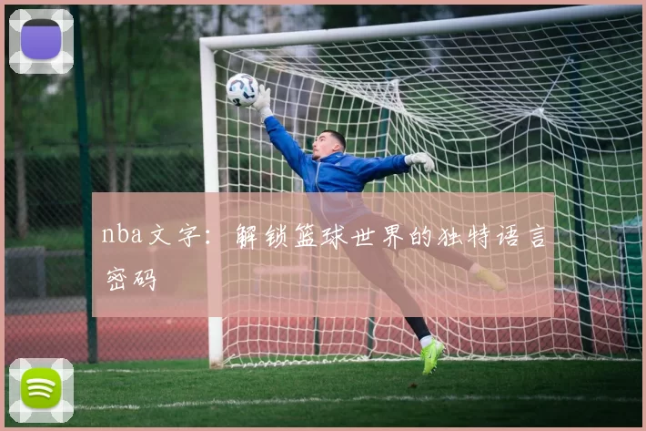 nba文字：解锁篮球世界的独特语言密码